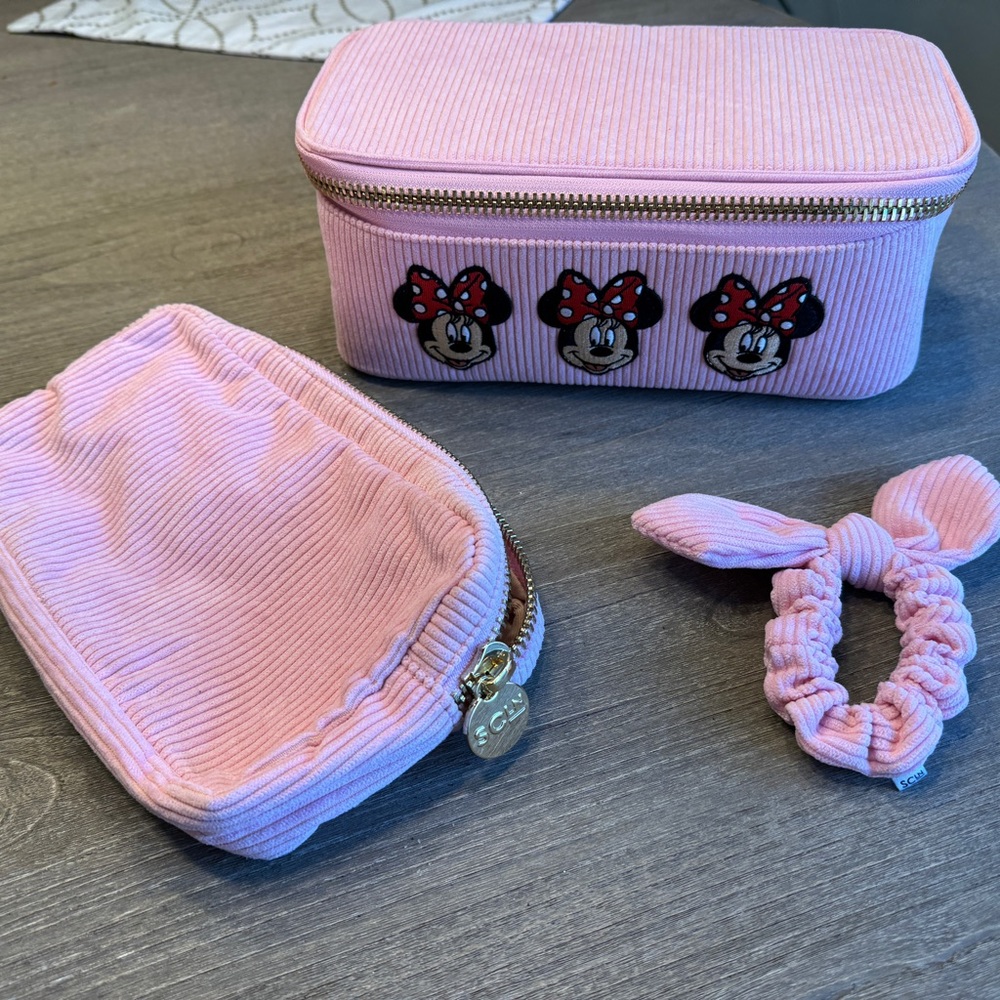 Stoney Clover Fable Set Pink Corduroy Minnie Mouse